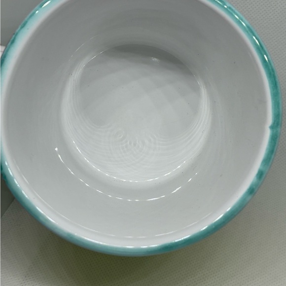 Caleca Carousel Italian hand-painted stoneware mug - Picture 3 of 5